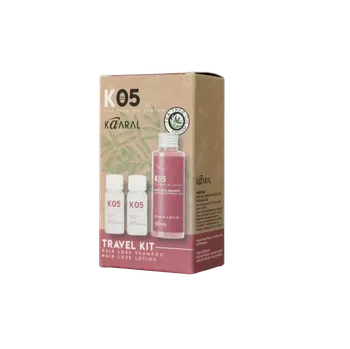 Přípravek proti padání vlasů K05 - TRAVEL SET šamp+lotion proti padání vlasů