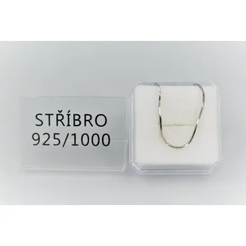 Náramek Stříbrný náramek Hádenka 773 Délka: 18 cm