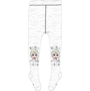 DOVOZ EU Dívčí punčocháče Disney Frozen Elsa šedé Velikost: 122/128