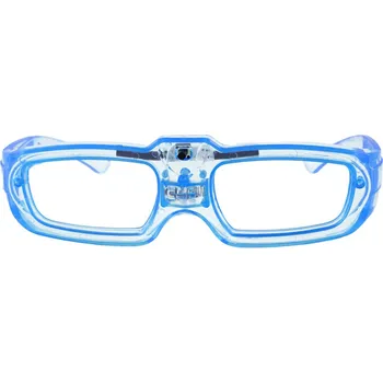 Karnevalový doplněk Svítící brýle modré