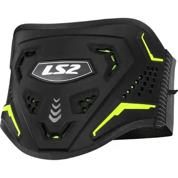 LS2 Ledvinový pás Koku černý/žlutý fluo XL-2XL
