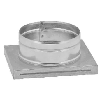 Krbová obestavba Karl SOLID na ohebné potrubí, průměr 125mm, 195 x 175mm