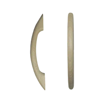 Nábytkové kování Dubová dřevěná úchytka s roztečí 128 mm