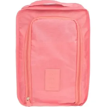 Cestovní taška Multifunkční dámská cestovní taška na boty - růžový