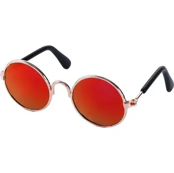 Stylové retro brýle pro focení mazlíčků | designový doplněk pro psy a kočky - J