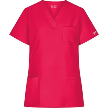 Dámská košile Exner Dámská klasická košile do zdravotnictví EX704 Red M