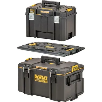 Dílna DeWalt sada boxů Tstak VI + Tougsystem DS300 + adaptér DWST08017-9
