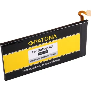 Baterie pro mobilní telefon Patona Baterie pro Samsung Galaxy A3 / SM-A300, 1900 mAh