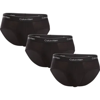 Slipy 3PACK pánské slipy Calvin Klein černé (NB3962A-TM6) M NB3962A-TM6 Možnost vrácení zboží ZDARMA do 120 dnů!