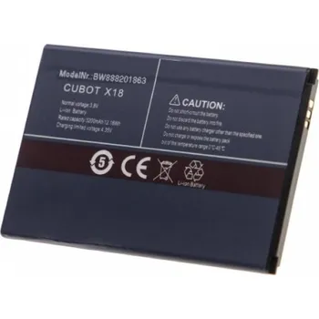 Baterie pro mobilní telefon VHBW Baterie pro Cubot X18, 3200 mAh
