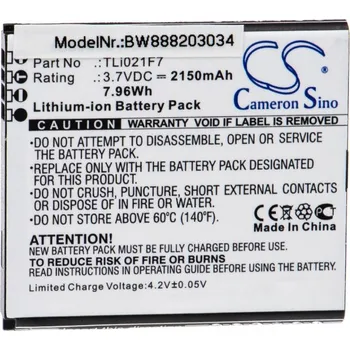 Baterie pro mobilní telefon VHBW Baterie pro Alcatel EE70 / EE Mini 2 4G LTE, 2150 mAh