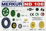 Merkur ND106 kola a pneumatiky 16 ks