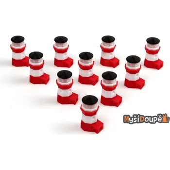 Příslušenství k deskovým hrám Myší Doupě Divukraj: Dálava - Majáky