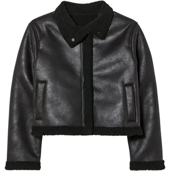 pepperts!® Dívčí bunda "Biker" (122, černá)