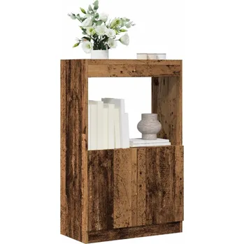 vidaXL Skříň highboard 63 x 33 x 100 cm kompozitní dřevo [855097] Barva: Staré dřevo