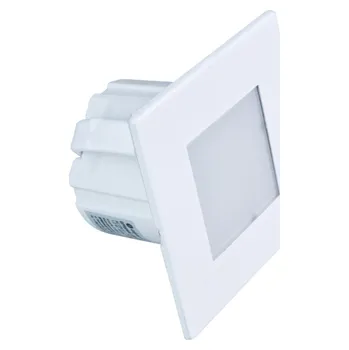 Nástěnné svítidlo DPM Schodišťové orientační svítidlo, 4000K čtverec, bílá