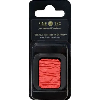 Vodová barva Akvarelová barva v pánvičce FINETEC - F2436C Pearlescent Tangelo