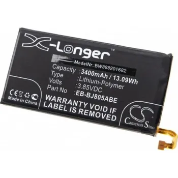 Baterie pro mobilní telefon VHBW Baterie pro Samsung Galaxy A6 Plus (2018) / SM-A605, 3400 mAh