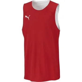 cyklistický dres Oboustranný pánský dres Puma DACH PRACTISE JERSEY XXL Červená, Bílá