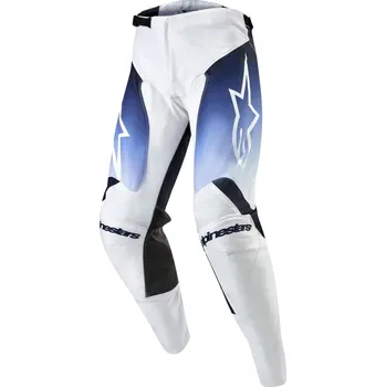 Moto kalhoty ALPINESTARS kalhoty RACER HOEN bílá/modrá 2024 - 32