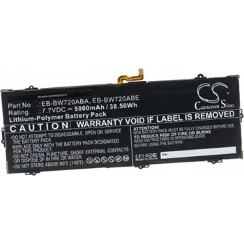 Baterie k notebooku VHBW Baterie pro Samsung Galaxy Book 12 / SM-W720, 5000 mAh