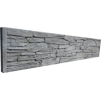 Plot PRESBETON Plotová výplň Presbeton oboustranná 2070x65x400 mm reliéfní kámen přírodní