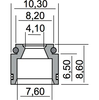 Motor pro motocykl RMS Gufero ventilů 09289-05011-000 100669280