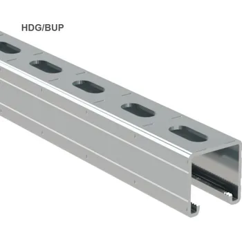 Stavební profil Montážní profil ST 41/ 41/2,5mm L=2m HDG-BUP Strut