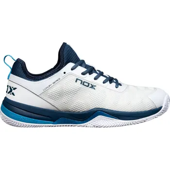 Pánské tenisky Pánské padelové boty NOX Nerbo White/Swedish Blue EUR 45