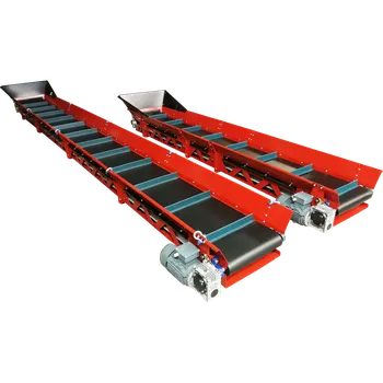 Štípačka na dřevo Pásový dopravník 500 cm 400V Šířka dopravníku: 25 cm