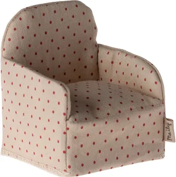 Hračka MAILEG Plyšové křeslo pro myšky - Dot S24