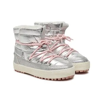Dívčí sněhule Sněhule Gioseppo 73330-P Stříbrná 29