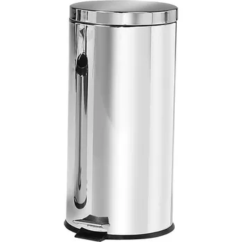 Odpadkový koš Odpadkový koš FRANKLIN, nášlapný, 30 l, nerez