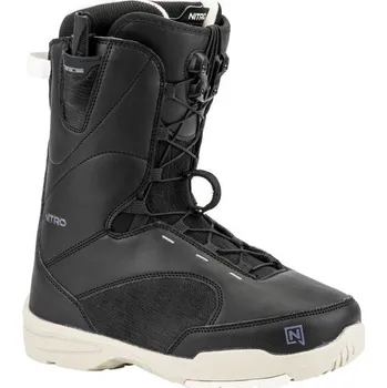 Sport Dámská snowboardová obuv NITRO FLORA TLS 25 Černá, Bílá