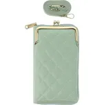 Kabelka na mobil Madley Classic s popruhem zelená