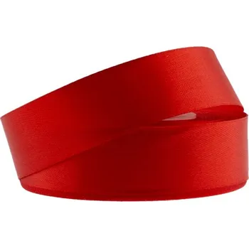 Stuha Stuha saténová 25mm/32m red (červená)