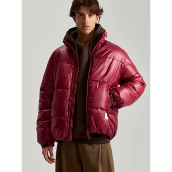 Zkrácená bunda puffer - XL - House - kaštanové - 528BB-83X