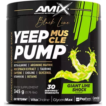 Anabolizér Amix Nutrition Black Line Yeep Pump 345g Příchuť: Pear Strike