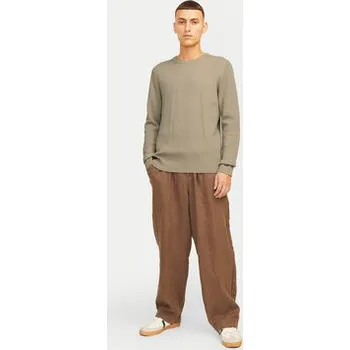 Pánský svetr Jack & Jones Svetr Perfect 12257771 Béžová Regular Fit XL