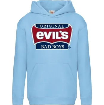 Chlapecká mikina detska-znackova-mikina-digitalni-potisk-original-evils Barva: Sky blue - nebesky modrá, velikost: 152