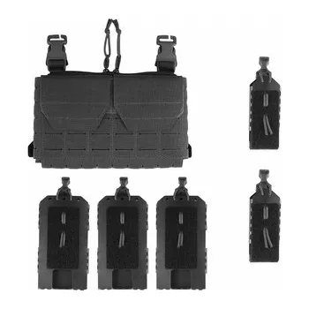 LED panel Templars Gear - Panel przedni Freemason Modular Front Panel - Czarny - TG-CPC-MFP-BL