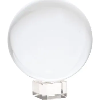 Mani Bhadra Křišťálová koule sklo 12cm 2,6 kg