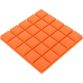 akustická pěna ProfiGaráž Akustický panel - kostka 50x50x5cm oranžová