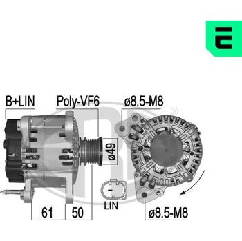 Autoelektrika generátor ERA 209536A