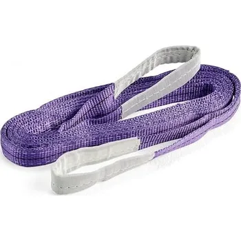 zvedák Zvedací pás, nosnost 1000 kg, délka 4000 mm, fialový