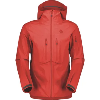 Pánská větrovka Pánská skialpová bunda Scott Explorair DryoSpun 3L Men's Jacket magma red 291849 M
