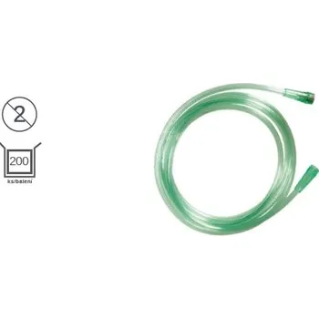 Defibrilátor Hadička kyslíková propojovací bez šroubení 2,1 m