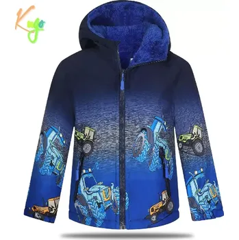 Chlapecká bunda Chlapecká zimní bunda Kugo FB0360, tmavě modrá / modrá