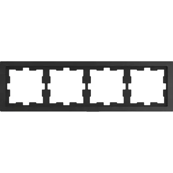 Čtyřrámeček Merten D-Life, kámen, Slate Schneider MEG4040-6547