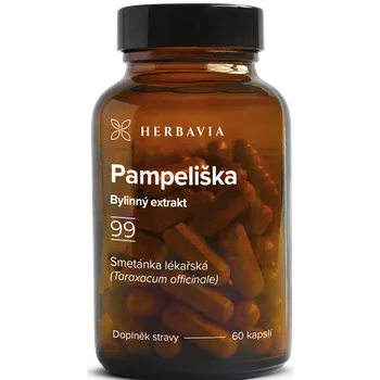 Herbavia Pampeliška 600 mg 60 cps.